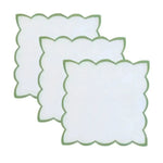Scalloped Elegance Placemats - MAIA HOMES