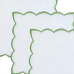 Scalloped Elegance Placemats - MAIA HOMES
