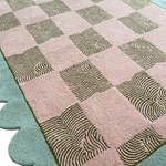 Scalloped_Leaf_Checker_Pastel_Hand_Tufted_Rug