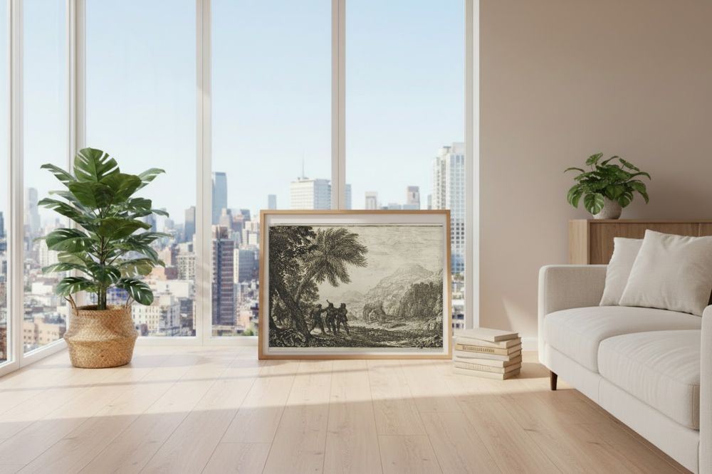 Framed room mockup - loft