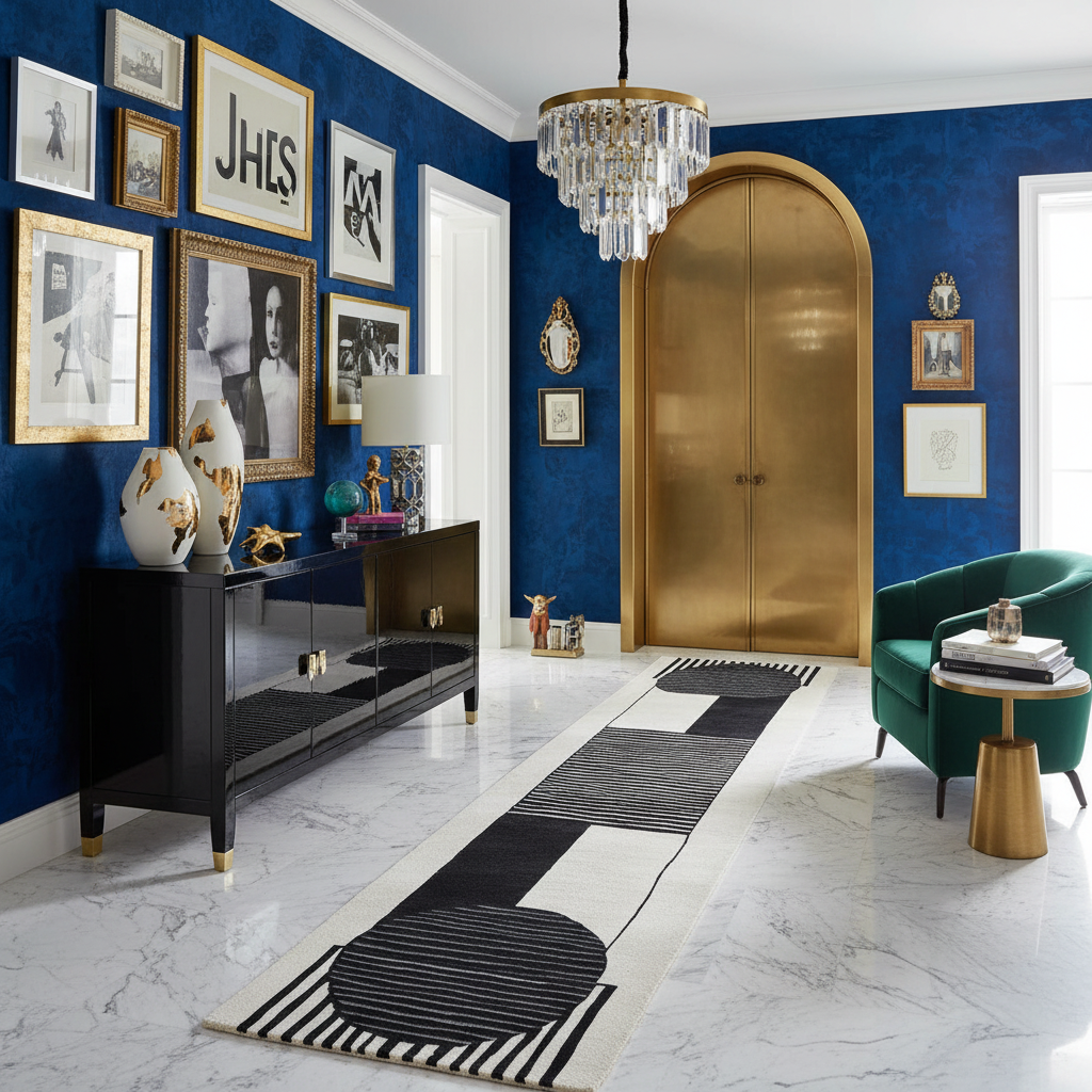 Sea Murmur Hand Tufted Wool Rug