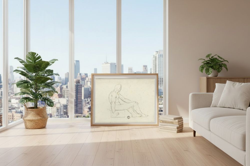 Framed room mockup - loft