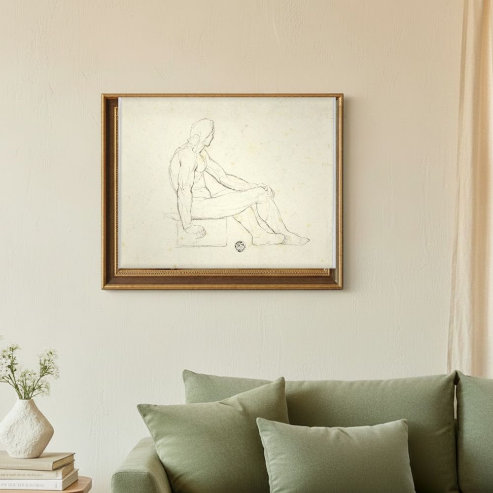 Framed room mockup - sage