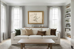 Framed room mockup - gold