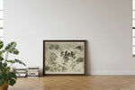 Framed room mockup - leaning