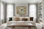 Framed room mockup - gold