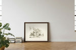 Framed room mockup - leaning