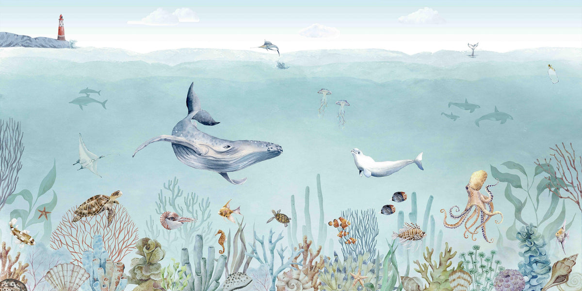 Secret Sealife Wallpaper Mural