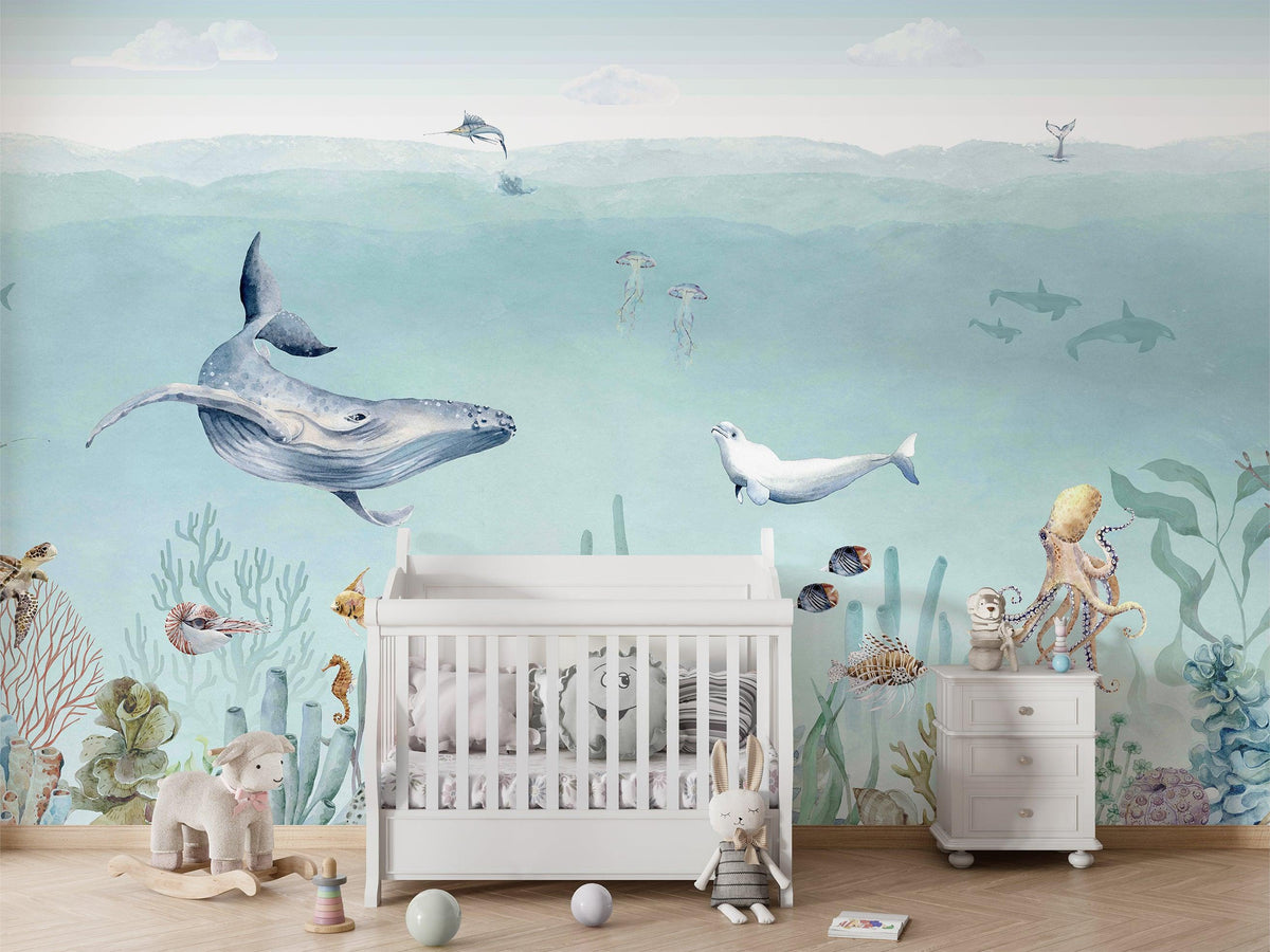 Secret Sealife Wallpaper Mural