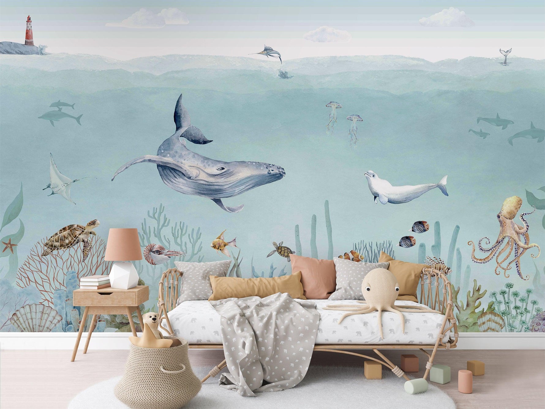 Secret Sealife Wallpaper Mural