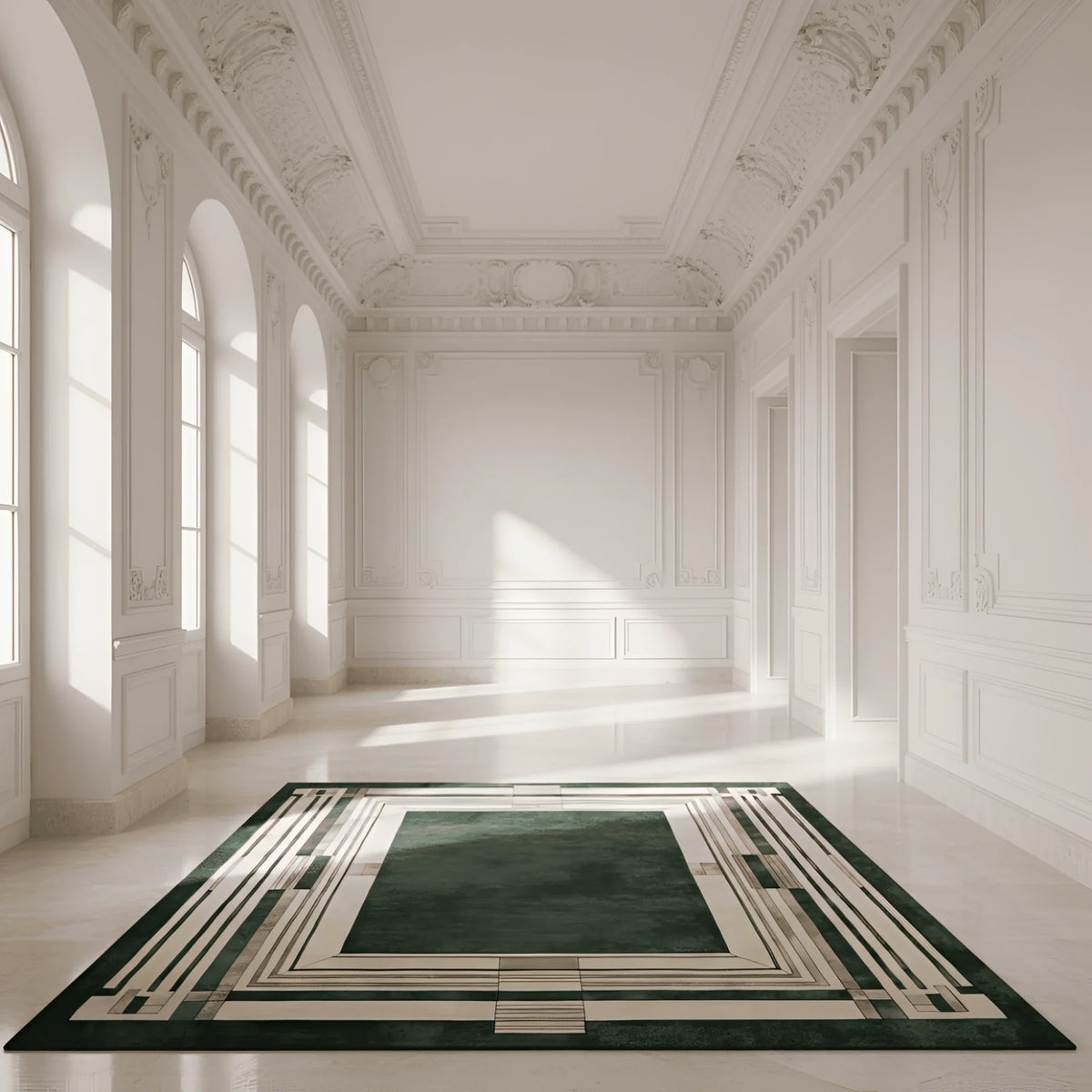 Serene Gateway Hand Tufted Wool Rug - MAIA HOMES