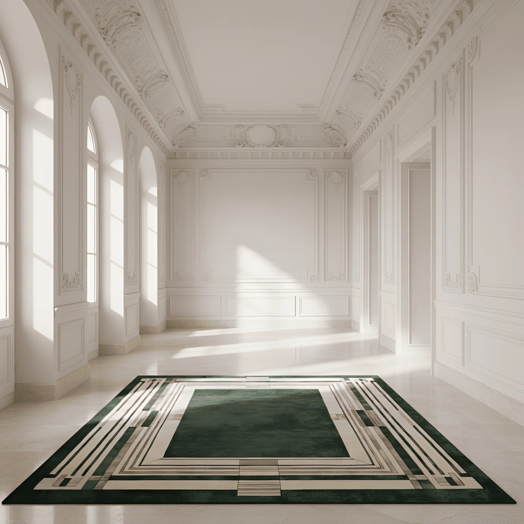 Serene Gateway Hand Tufted Wool Rug - MAIA HOMES