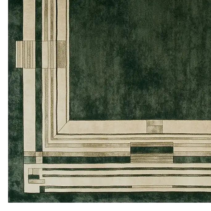 Serene Gateway Hand Tufted Wool Rug