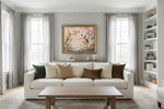 Framed room mockup - gold