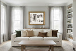Framed room mockup - gold