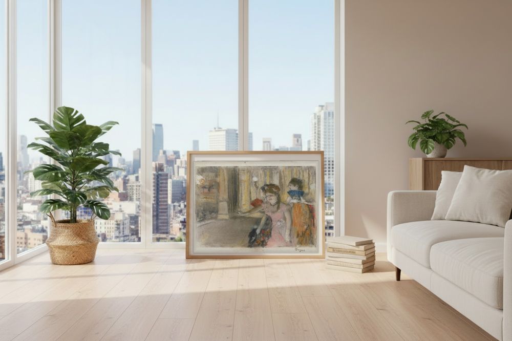 Framed room mockup - loft