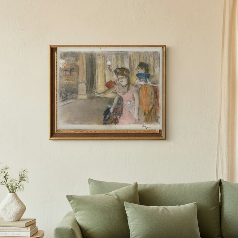 Framed room mockup - sage