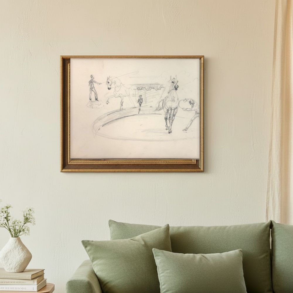 Framed room mockup - sage
