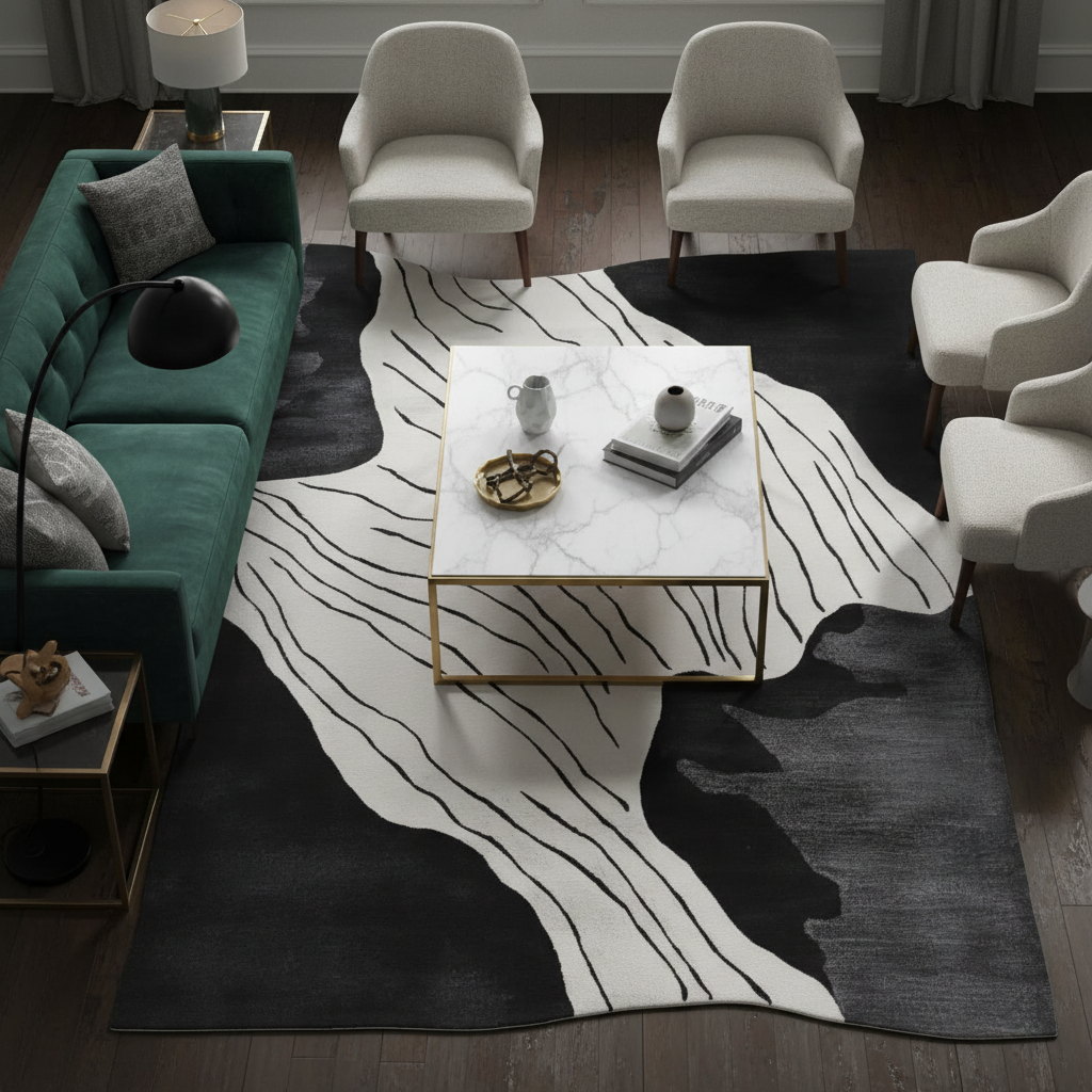 Slate Canyon Drift Hand Tufted Rug