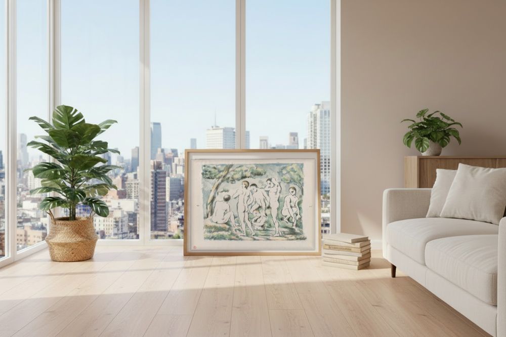 Framed room mockup - loft