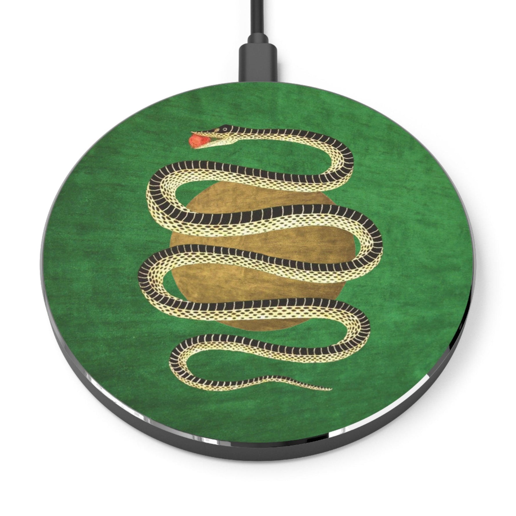 Snake and Adam Green Wireless Charger Round One size