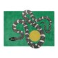Snake and Sun Green Hand Tufted Wool Rug - MAIA HOMES