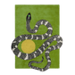 Snake and Sun Hand Tufted Wool Rug - Moss Green - MAIA HOMES