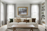 Framed room mockup - gold