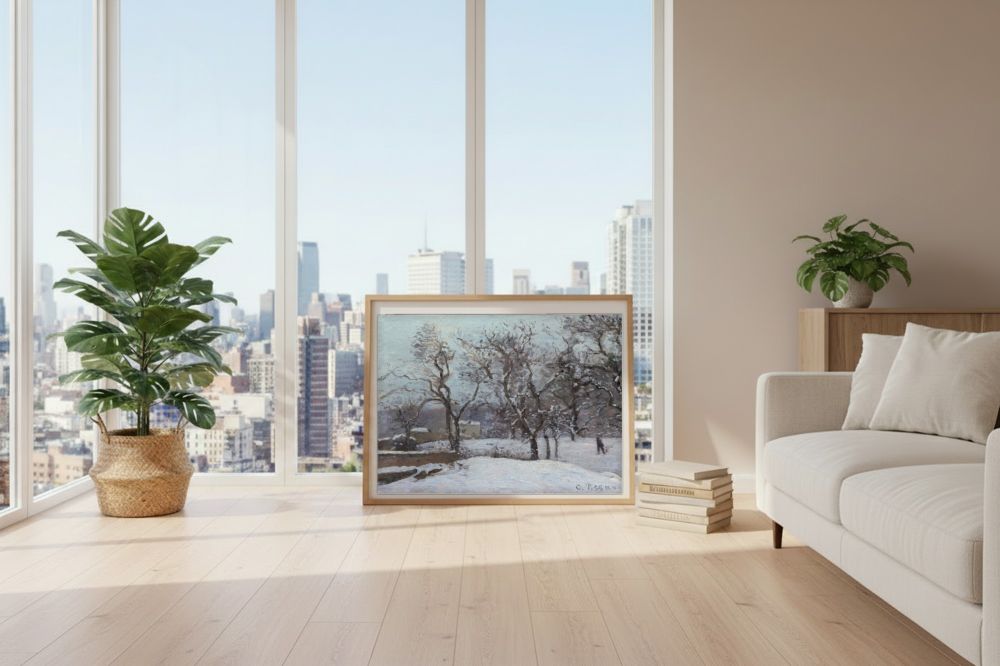 Framed room mockup - loft