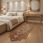 Soft Blush Hand Tufted Wool Runner Rug - MAIA HOMES