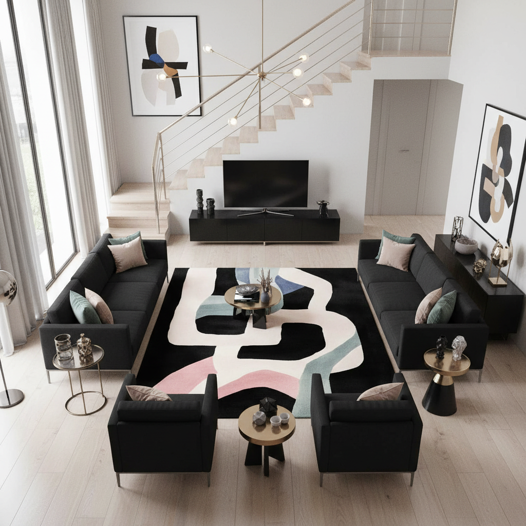 Soft Pathways Twist Hand Tufted Rug