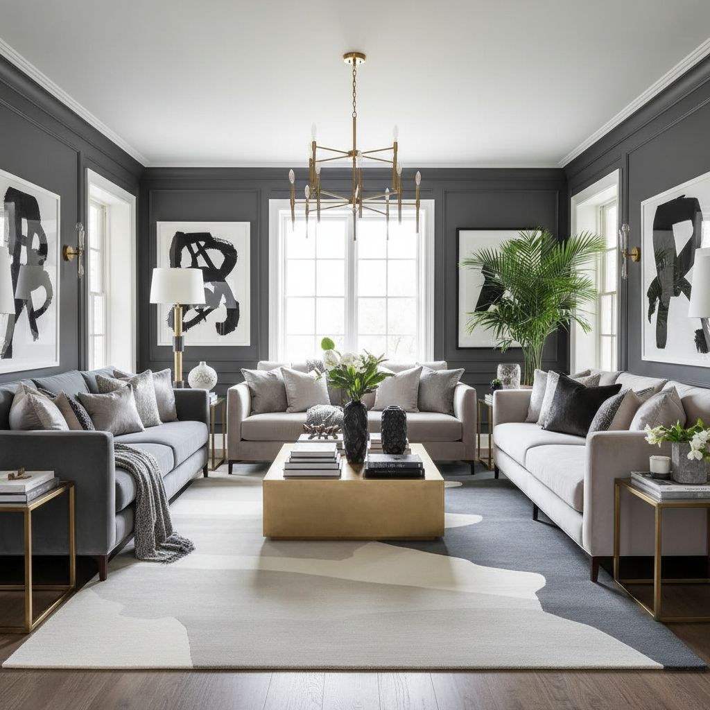 Soft Structure Flow Hand Tufted Rug