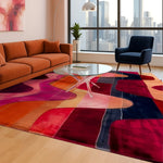Solar Flow Hand Tufted Rug