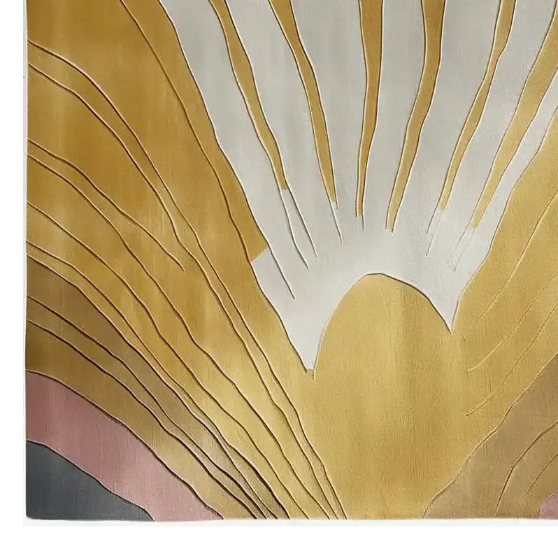 Solar Radiance Hand Tufted Wool Rug