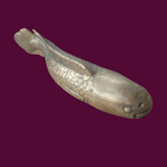 Solid Brass Fish Figurine Sculpture