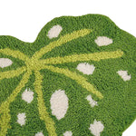Spotted Begonia Leaf Art Tufted Bath Rug - 1001 KNOTS
