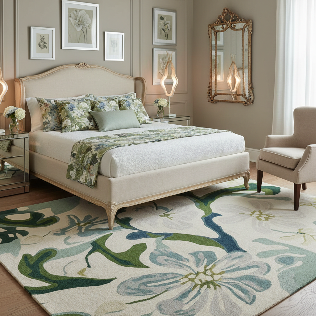 Spring Meadow Flow Hand Tufted Rug