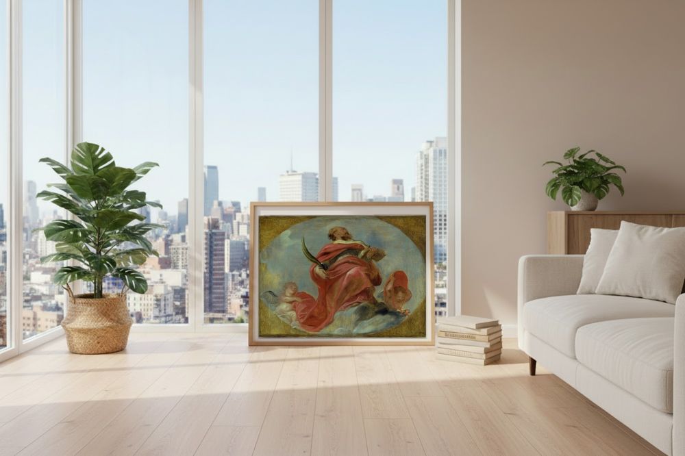 Framed room mockup - loft