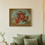 Framed room mockup - sage