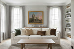 Framed room mockup - gold