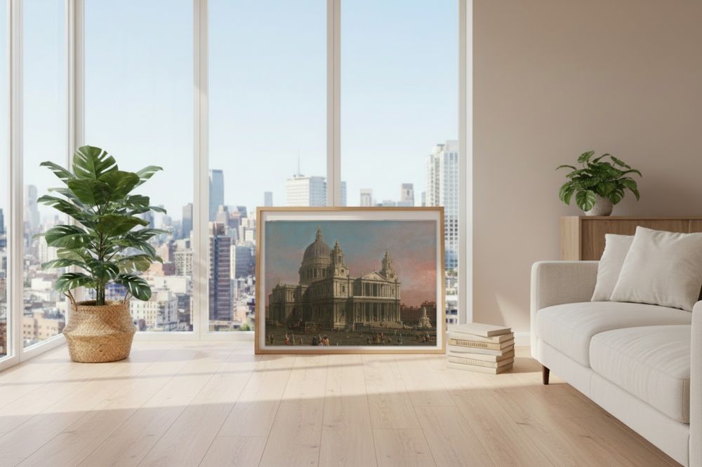 Framed room mockup - loft