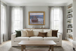 Framed room mockup - gold
