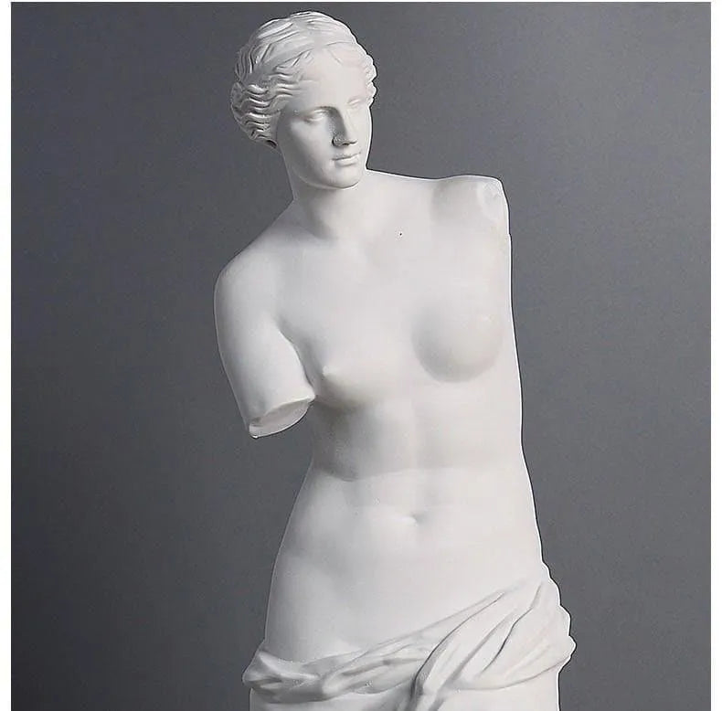 Standing Goddess Venus Statue - White