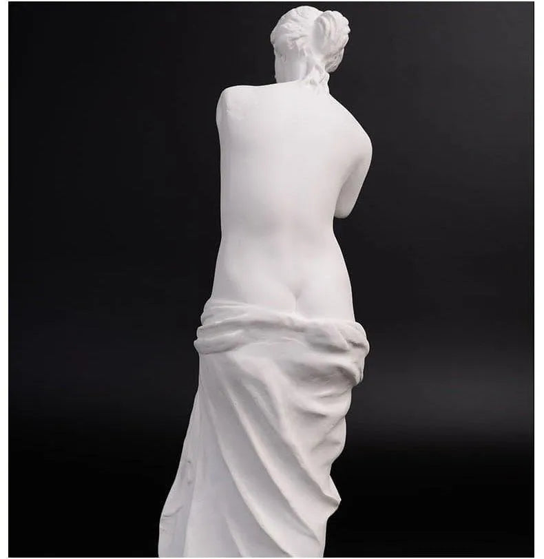 Standing Goddess Venus Statue - White