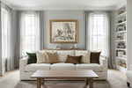 Framed room mockup - gold