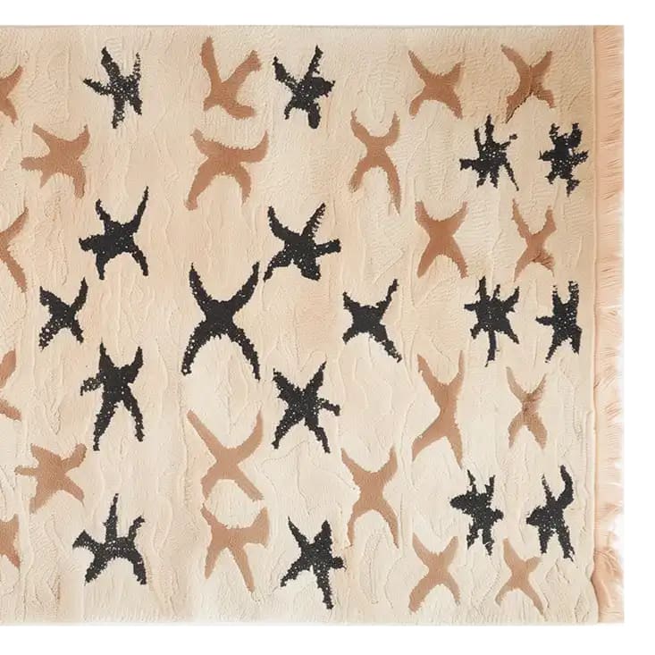 Starry Serenade Knotted Wool Rug