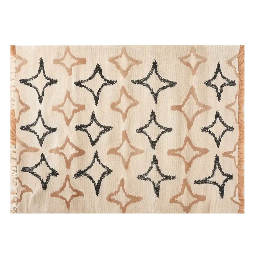 Stellar Serenade Knotted Wool Rug