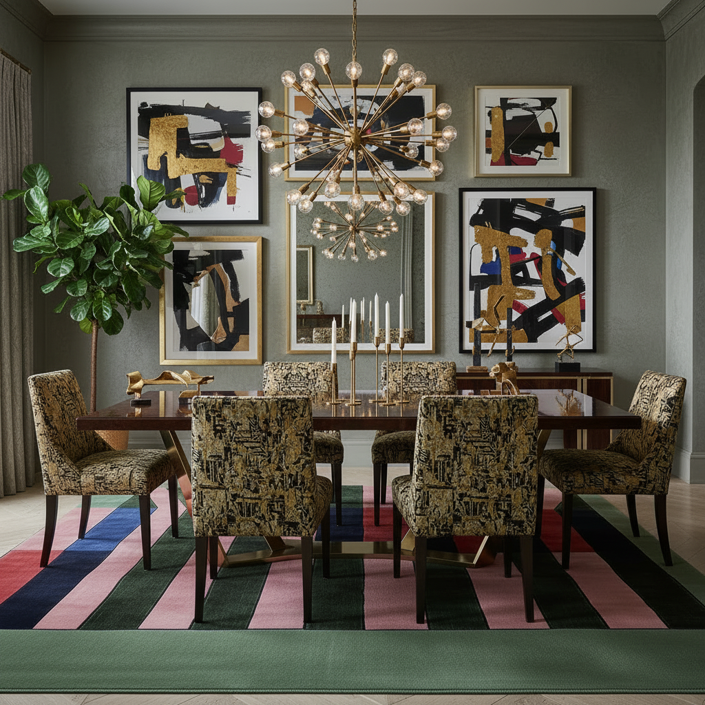 Strata Symphony Hand Tufted Wool Rug