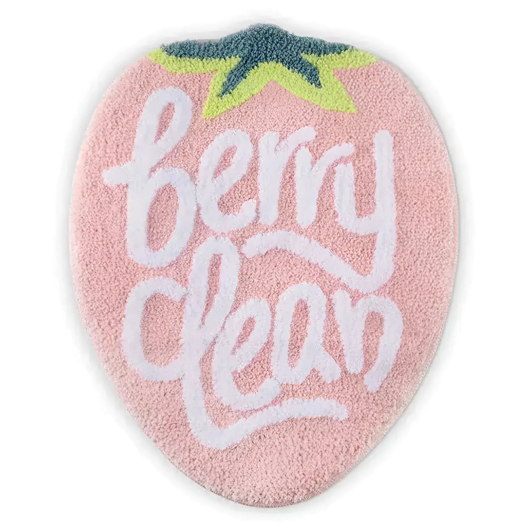 Strawberry Shape Bath Mat