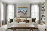 Framed room mockup - gold